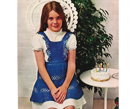 Vintage Elephant Pinafore Pattern sizes 2 6 4