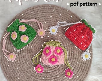 Patroon gehaakte Airpods-hoes: eenvoudige katoenen amigurumi (pdf-patroon)