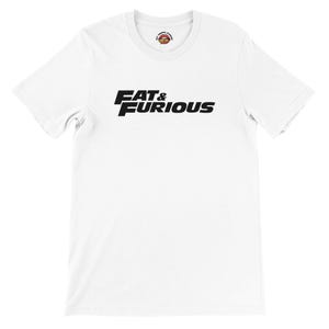 Fat & Furious T-Shirt | Body Positive Plus Size Graphic Tee | Fat Pride Shirt | BBW SSBBW BHM Fashion | Size Inclusive Unisex Tee