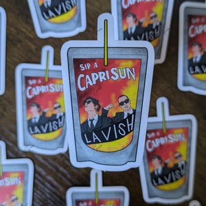 Twenty One Pilots Clancy Capri Sun Vinyl Sticker