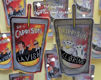 Twenty One Pilots Clancy Capri Sun Vinyl Sticker