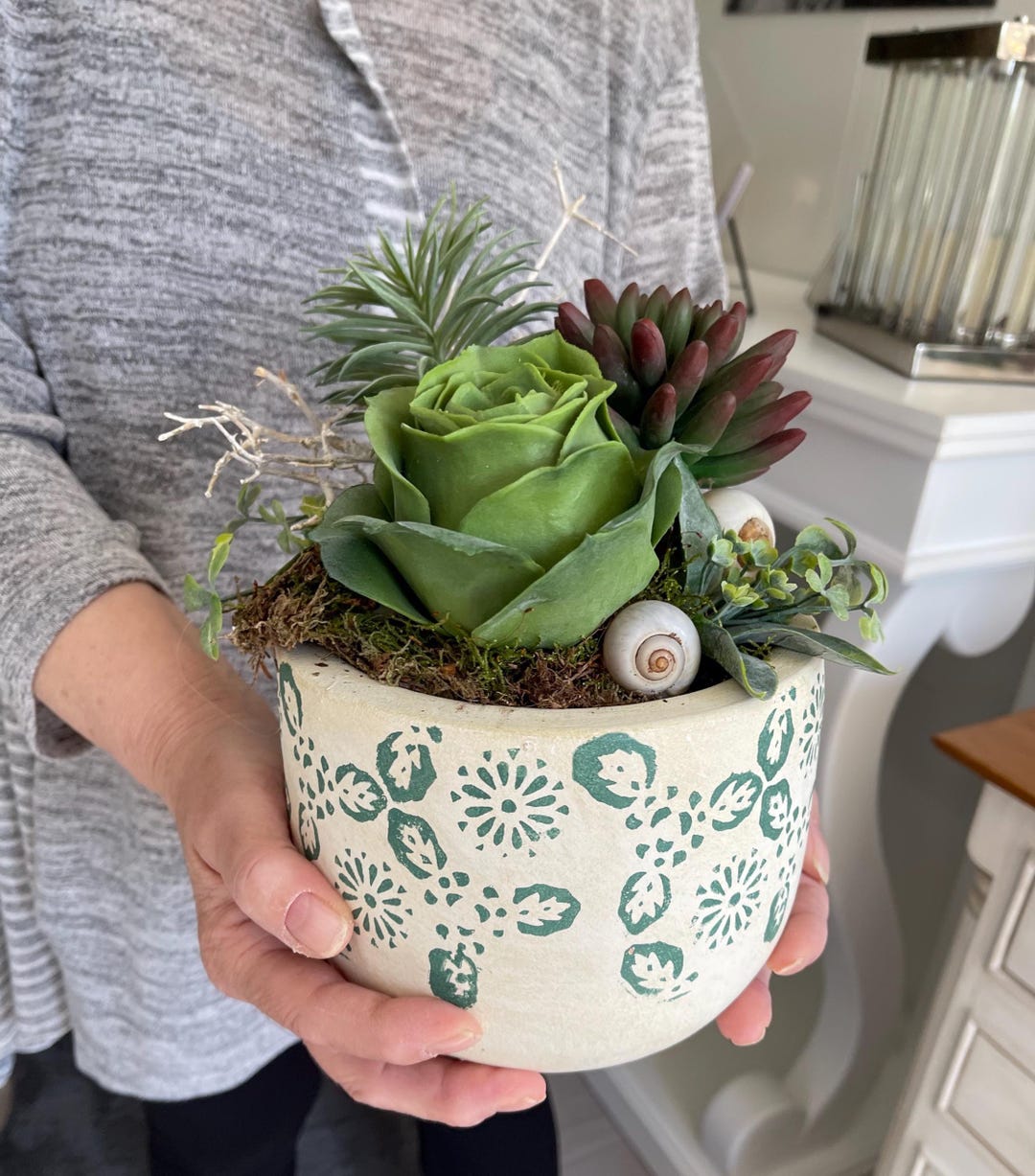 Sukkulenten Gesteck Blumengesteck Knstlich Topf Wohnzimmer Kche Bad  Schlafzimmer Pflanzen Grnpflanzen - Etsy.de