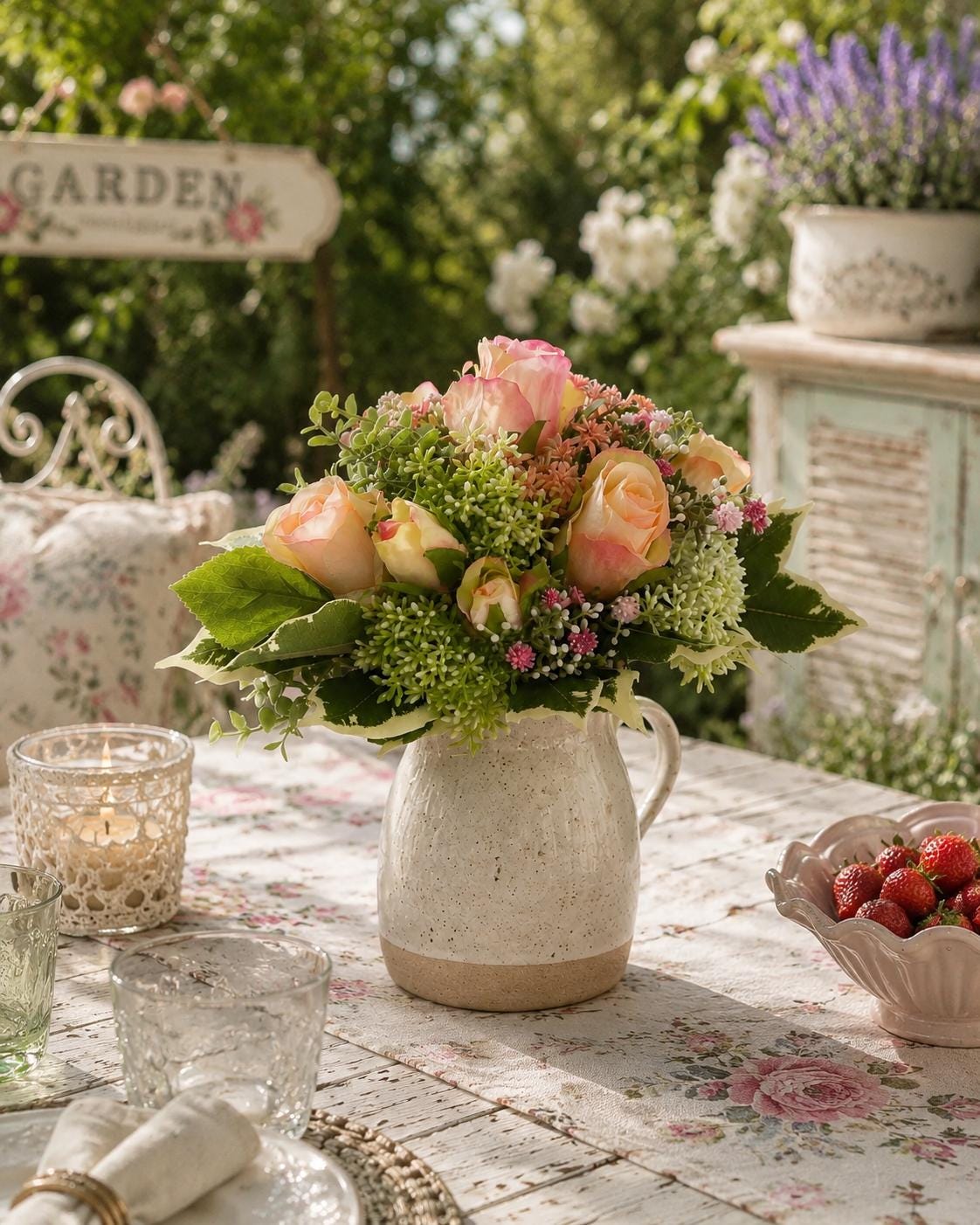 Blumen für bodenvasen