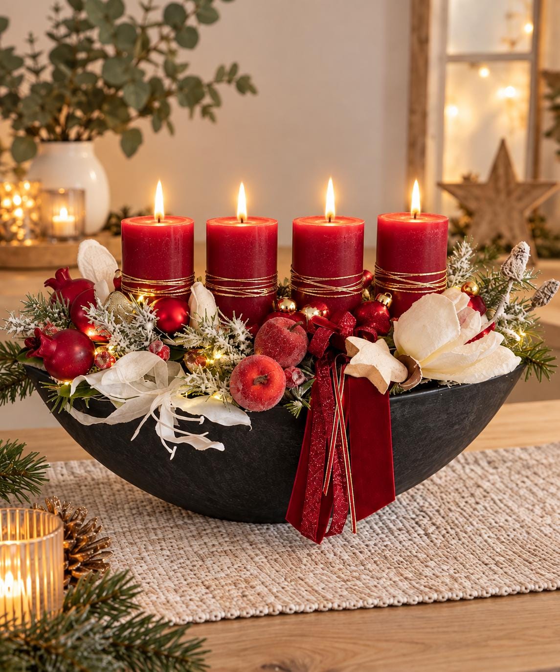 Vintage weihnachtsdeko