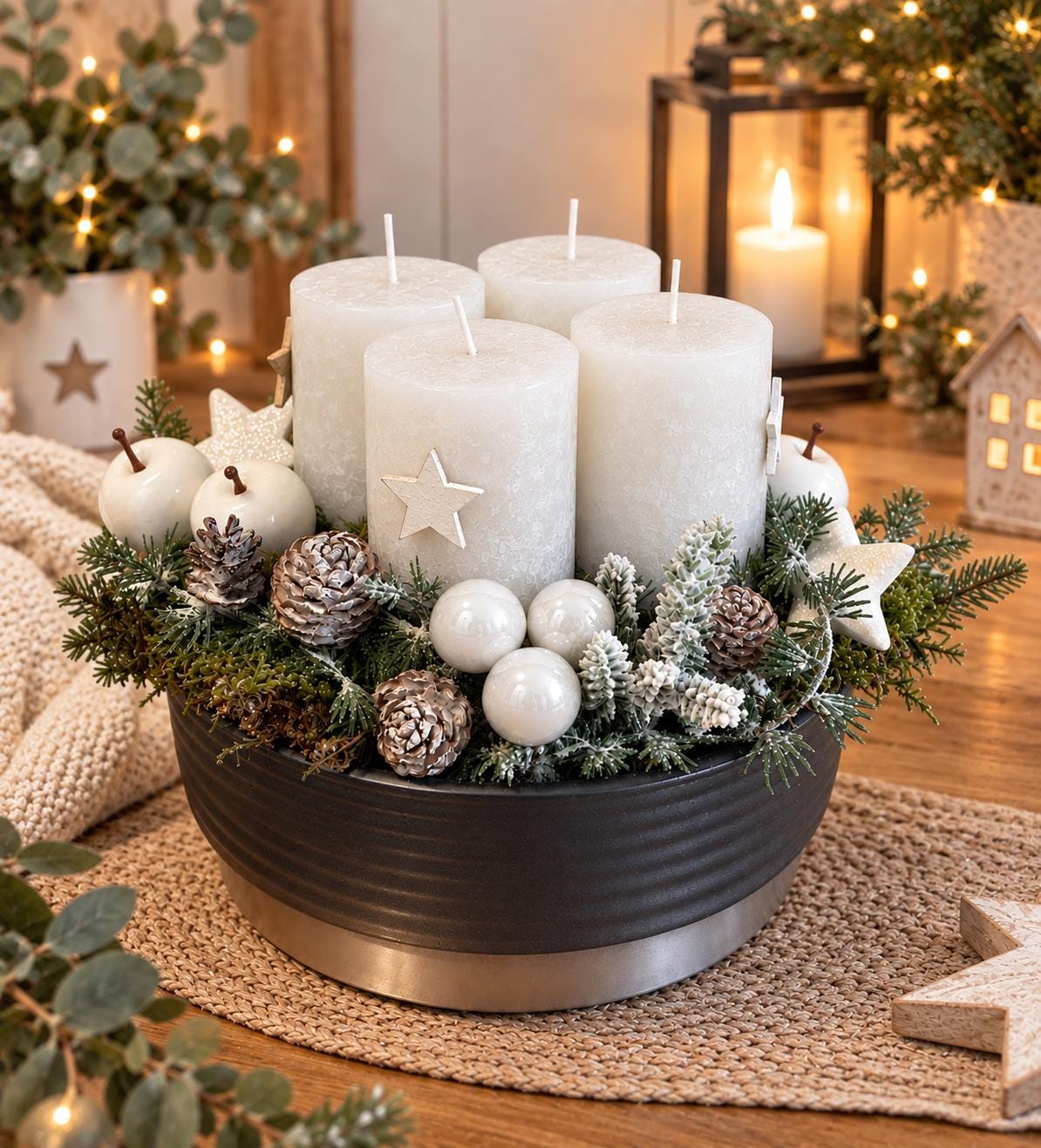 Adventskranz metall