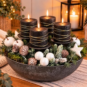 Künstlicher adventskranz ohne kerzen