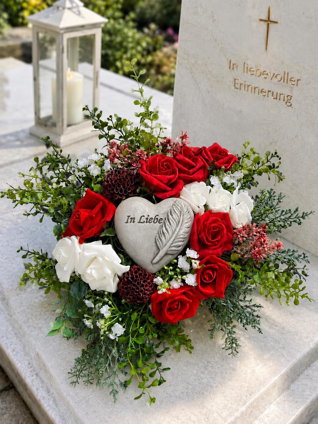 Grabgesteck kunstblumen
