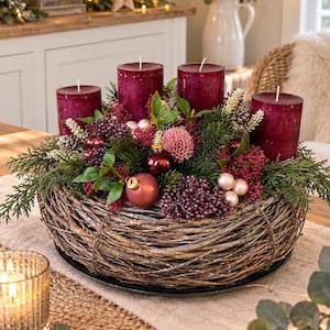 Adventskranz lang