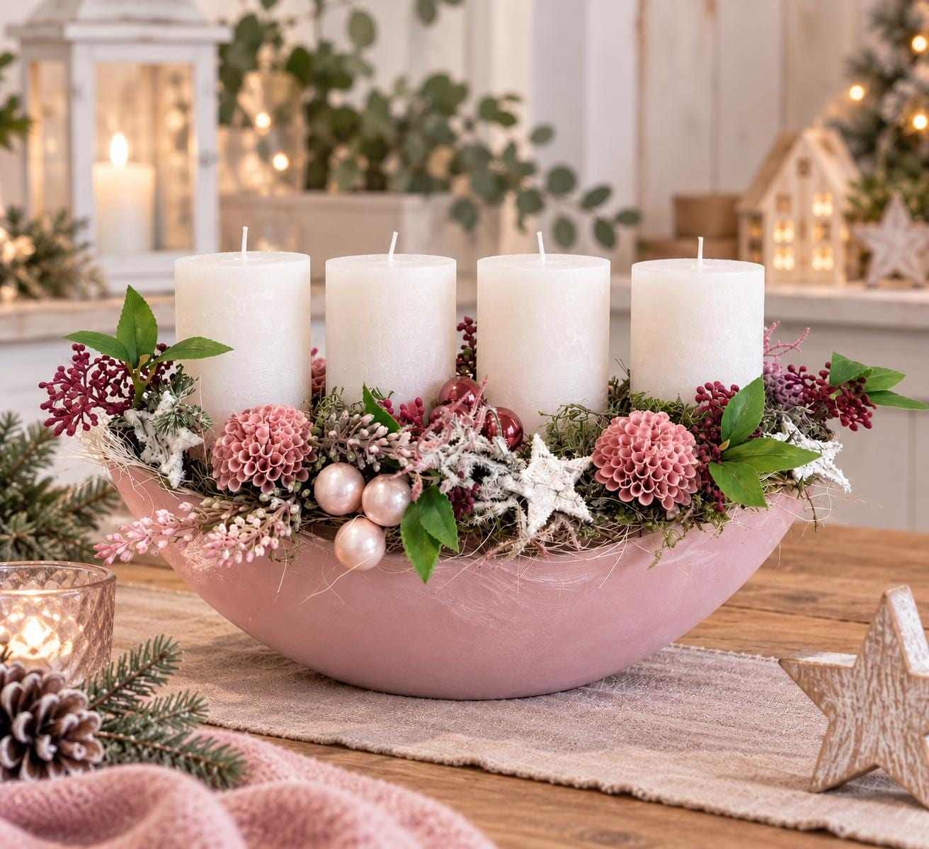 Großen weihnachtskranz