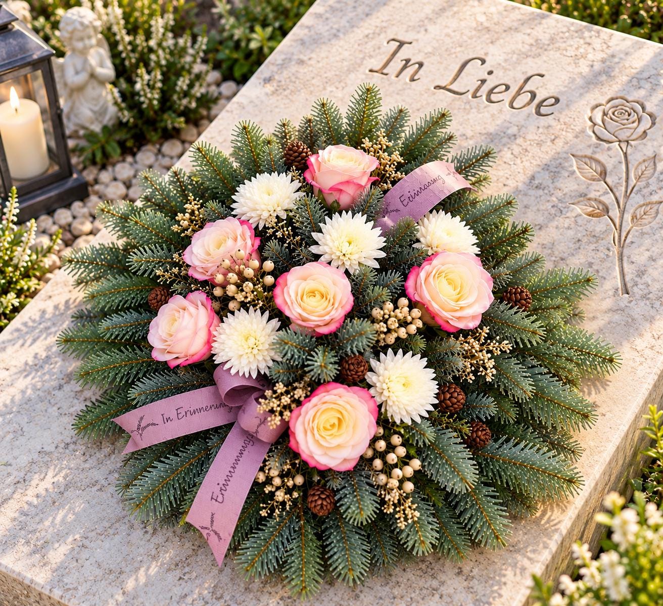 Grabschmuck künstlich