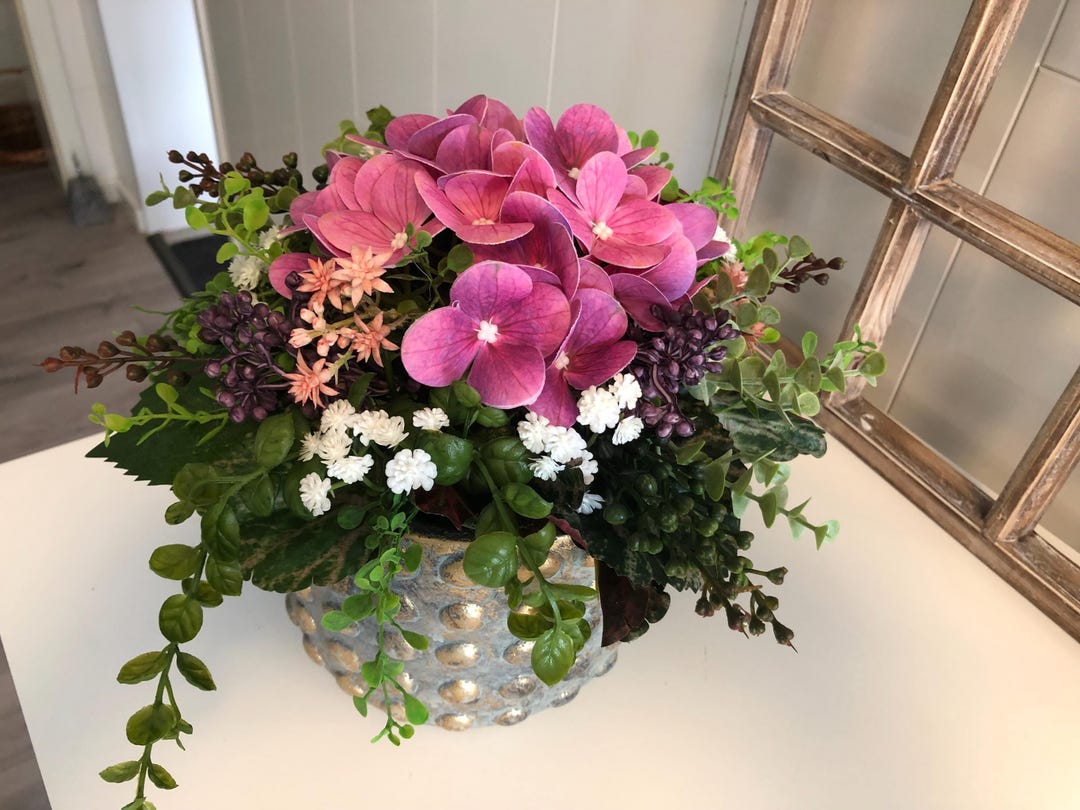 Hortensie Tischgesteck Haltbar Blumengesteck Tisch Geschenk hortensie-tischgesteck-haltbar-blumengesteck-tisch-geschenk