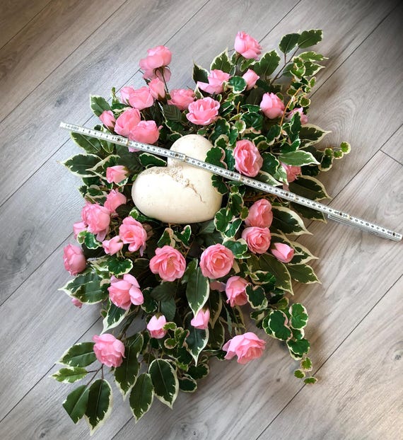 Künstliches Grabgesteck XXL Totensonntag Allerheiligen Grabschmuck