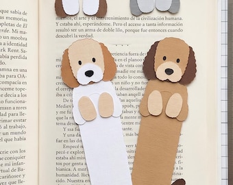 Poodle Dog Bookmark Svg Cricut 3d Craft Cricut SVG Template Handmade DIY Craf Layered DIY craft bookmark, paper bookmark for book lover