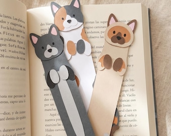 Layered Cat Bookmark, Book Lover Gift, Cute Kitten Bookmarks, 3D Cat Page Marker, Aesthetic Cat Lover Gift, Handmade Paper Bookmark, Cat SVG