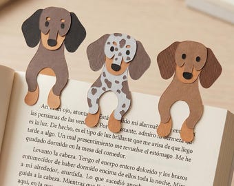 Dachshund Dog Bookmark Svg Cricut Dog Svg 3d Craft Cricut Dachshund Wiener Dog Dachshund Handmade DIY Craf Layered Dog svg Cricut Dog Svg