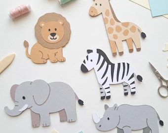 Safari Animals Bundle Safari Animals Lion Safari Animals Clipart Jungle Animals Safari Animals For Nursery Lion SVG Jungle Animals Clipart