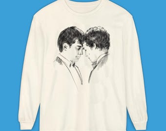 Camiseta de manga comprida "Rivalidade Acirrada" Shane Hollander e Ilya Rozanov