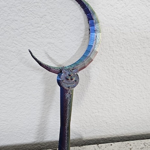 Mystical Moon Staff - Enchanted Lunar Wand for Cosplay, Fantasy Decor & Collectors