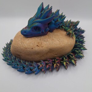 Gelenkdrache - 3D Gedruckte Poseable Fantasy Dragon Figur - Flexible Fidget Creature Geschenk