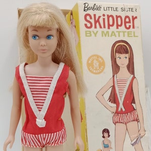 MATTEL 1963年 skipper スキッパー＆服（バービー） マテル社