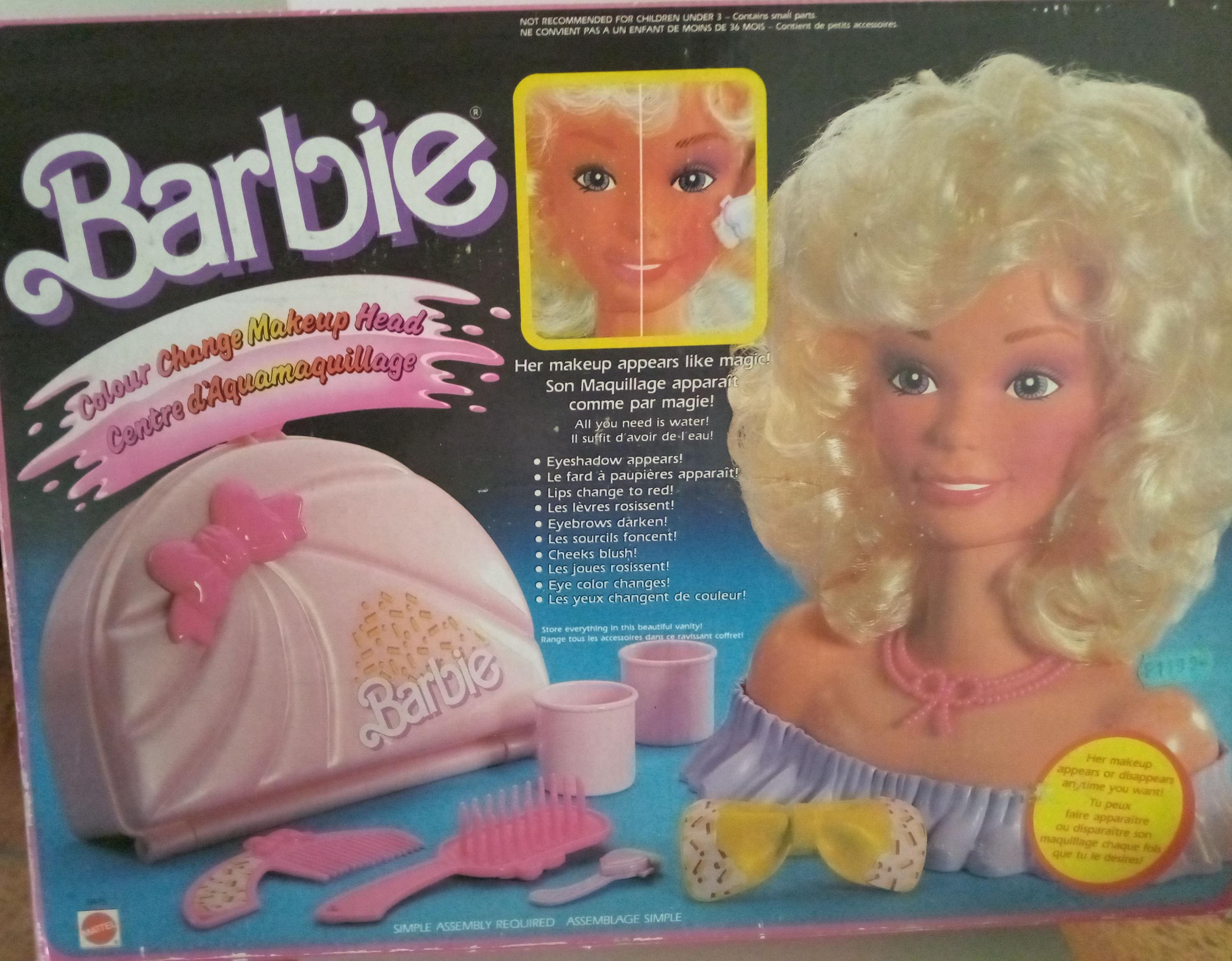 Barbie bust makeup hotsell