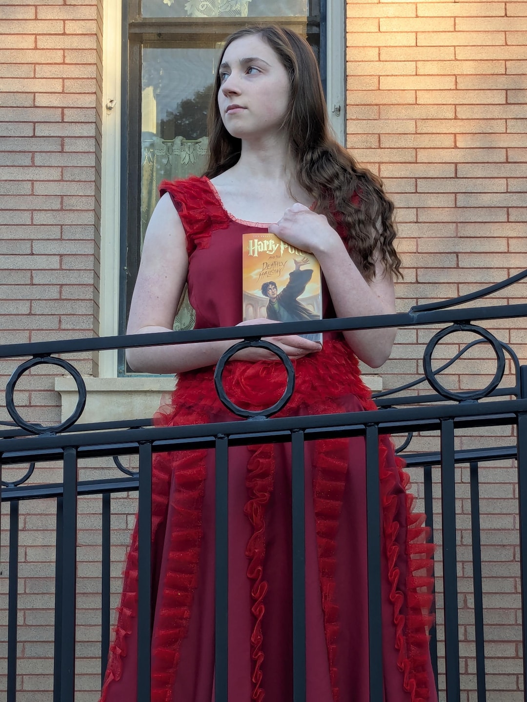 Hermione's Red Dress, Deathly Hallows Part 1, Fleur and Bill's Wedding  Ballgown Costume, Perfect for Halloween, Parties, and Dances - Etsy