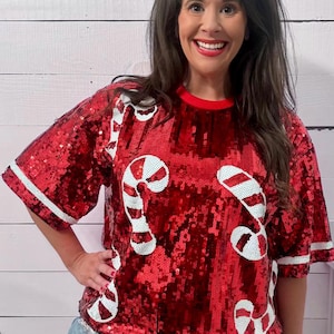 sequin christmas t shirt dress All I Want For Christmas Is You Sequin Dress
