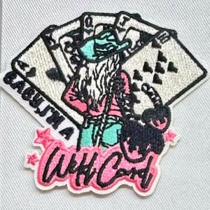 Baby, ich bin ein Wild Card Patch, Trucker Hat Patch, Boujee Patch, Cowgirl Patch, Western Patch, Trendy Patch, Preppy Patch, Aufnäher, DIY