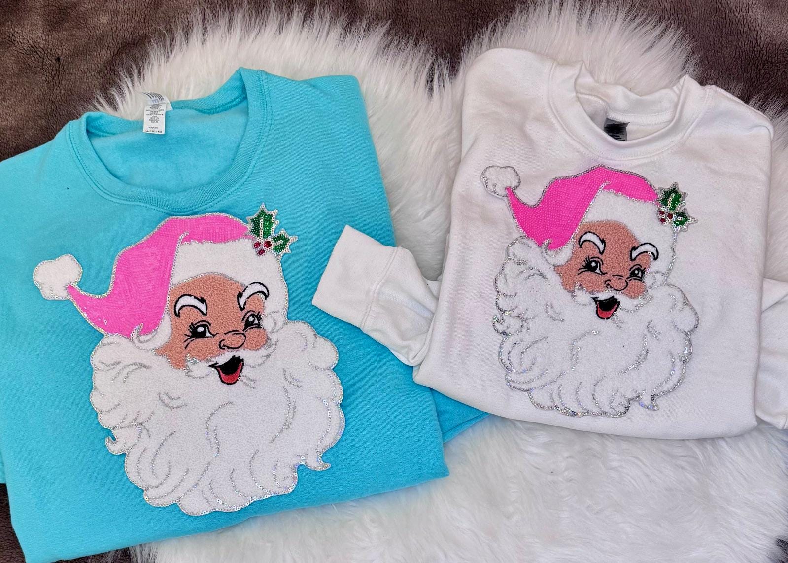 Santa Patches - Etsy