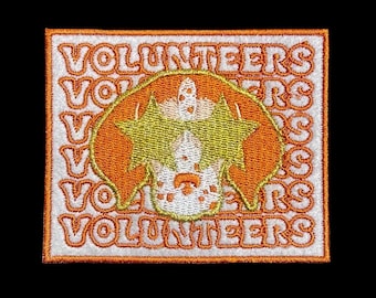 Oranje geborduurde puppypatch: Tennessee Volunteers-mascotte, Game Day DIY