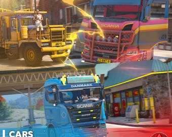 FiveM | Trucks and Trailers Pack | CARS | HIGH QUALITY | Modified Trucks
