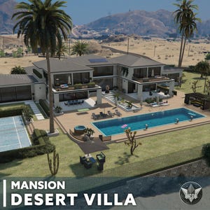 Fivem / Villa del desierto / MANSIÓN / ALTA CALIDAD