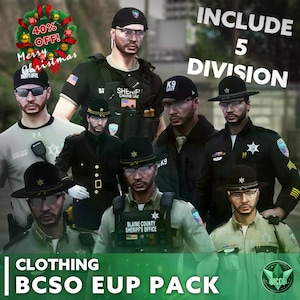 FiveM | 2025 BCSO EUP Pack | CLOTHING | High Quality