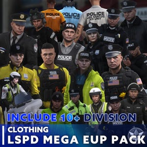 FiveM | LSPD EUP Pack | CLOTHING | High Quality