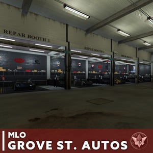Fivem / Grove Street Autos / MLO / ALTA CALIDAD