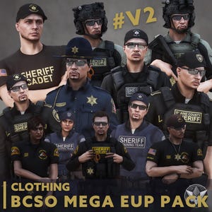 FiveM | BCSO Mega EUP Pack | CLOTHING | High Quality