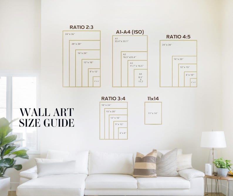 a living room with a white couch and a white wall