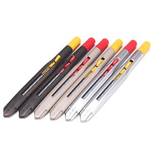 1Pcs Precision Craft Knife Paper Cutting Exacto Knife Pen Carver Tools pencil Cutter Blade No Shaking 30 Degree Retractable Blades