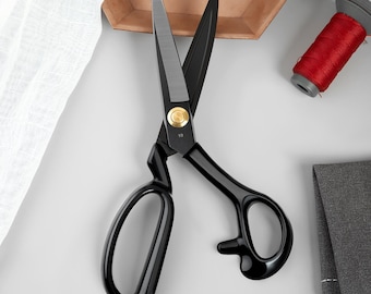 Tijeras profesionales de nitidez extrema para cortar cuero y tela, tijeras de metal resistentes, tijeras de costura, herramientas para manualidades, herramientas esenciales de corte.