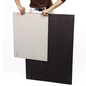Self Healing Cutting Mat Scale Non Slip Sewing Quilting and Crafting Leather Cutting Board Table Tools Double-Sided A1-A5,Thickened,Round
