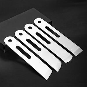 leather skiving knife cutting Thinning beveler tool 420B Stainless Steel edge bevelers Sharp Round/Flat/Slanted Blades Right/Left Handed