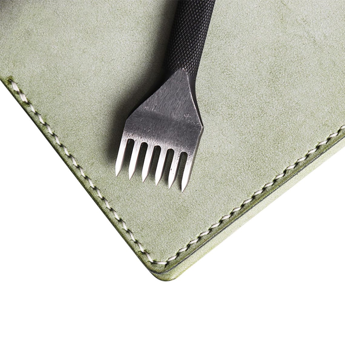 Leather Craft Hole Punch Diamond Pricking Iron Set Prongs Punches Hole ...