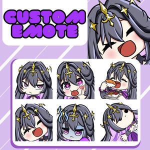 Custom Emotes | Twitch Emote for Streamer | Animated Emotes | Sticker ...