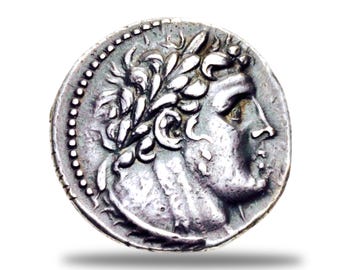 Shekel de Tiro, acuñado a mano, revuelta judía, tetradracma de plata, Jesucristo, Judas, 111-110 a. C., moneda antigua