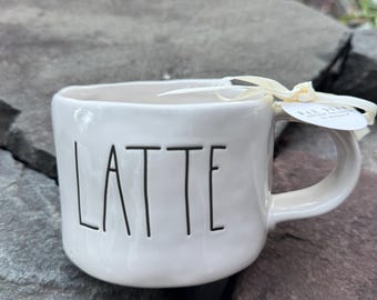 Rae Dunn LATTE Mug: Artisan Collection Farmhouse Coffee Cup