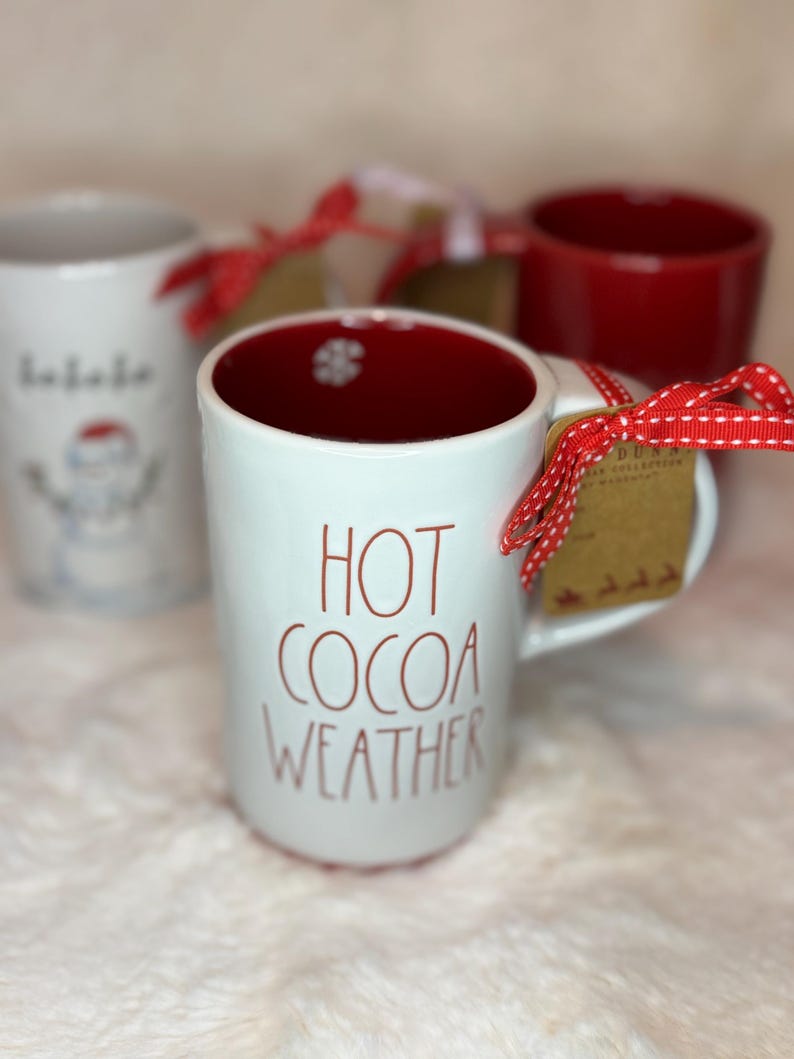 Rae Dunn Christmas Mug: 