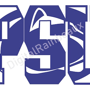Custom PSU Vinyl Sticker