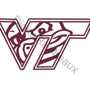 Custom Virginia Tech Graphic - outline