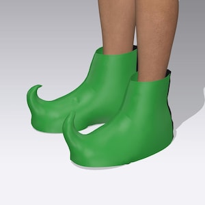 Black elf shoe covers deals