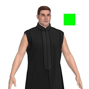 Darth Maul Tunic Digital Pattern Sizes S-XXL